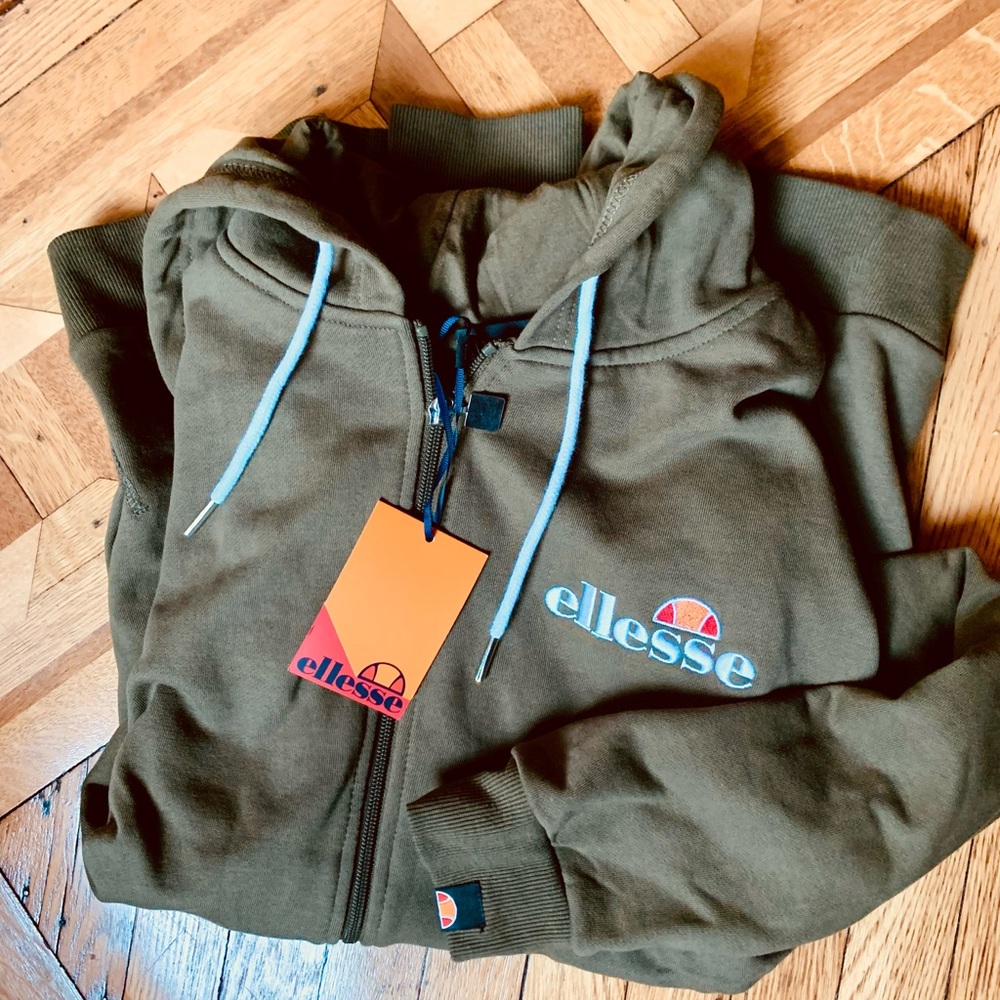 Ellesee Hoody—Brand New With Tags—Khaki/Olive